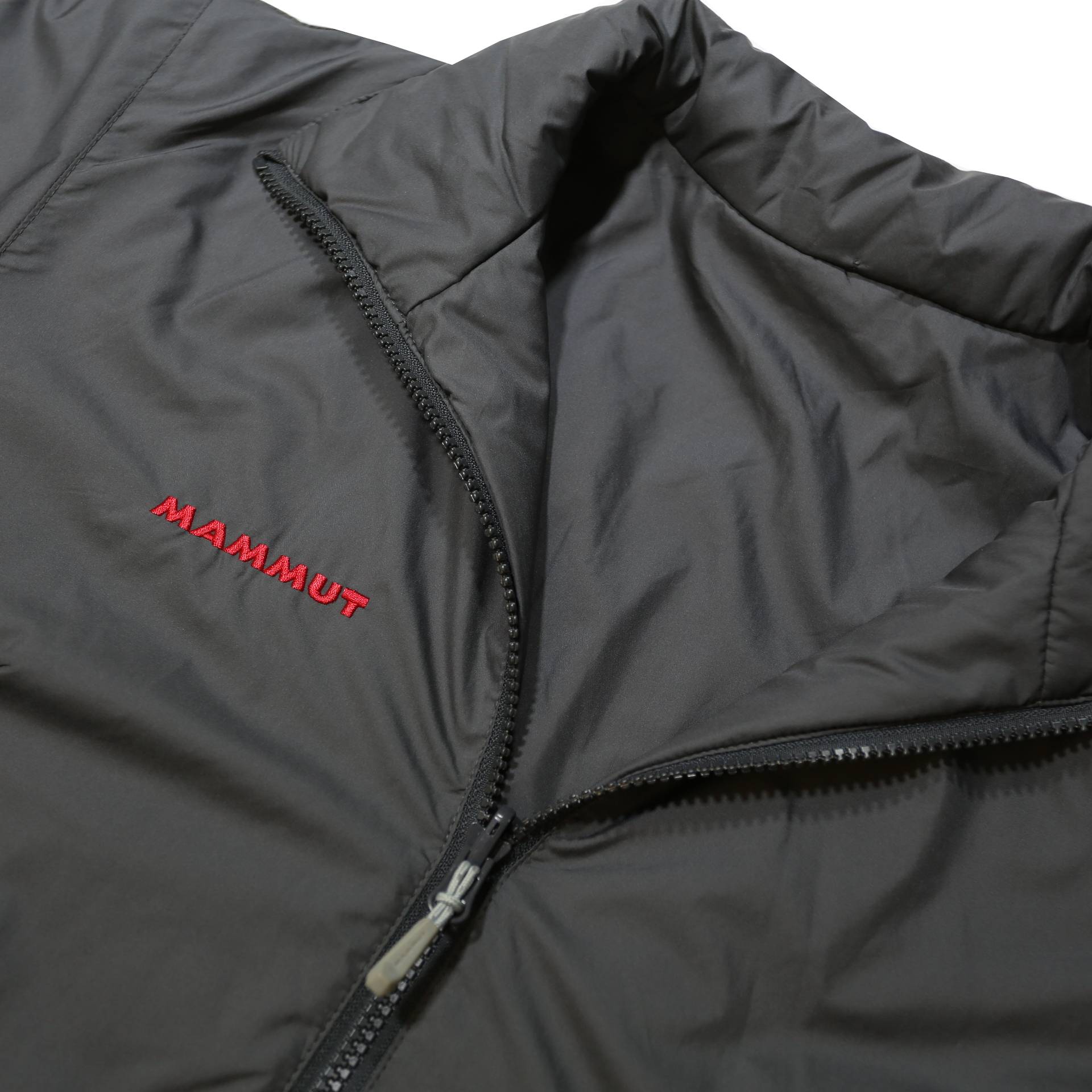 MAMMUT Womens Black Jacket S Polyester Zip Outdoor Lightweight Logo
