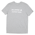 NIKE Mens Grey Bellarmine Equipment Issued Graphic T-Shirt M Short Sleeve Crew