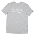 NIKE Mens Grey Bellarmine Equipment Issued Graphic T-Shirt M Short Sleeve Crew