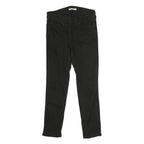 LEVI'S Mens Cotton Black Slim Skinny Trousers W28 L24 Zip Closure