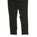 LEVI'S Mens Cotton Black Slim Skinny Trousers W28 L24 Zip Closure