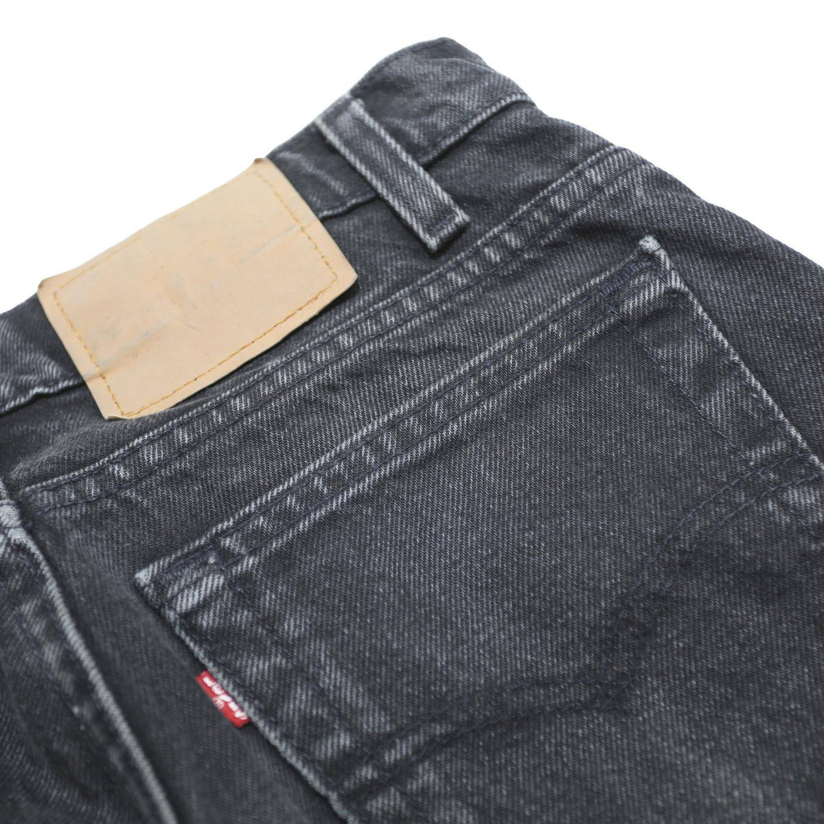 LEVI'S 550 Mens Jeans Black Relaxed Straight Denim Medium Wash W31 L34 Classic