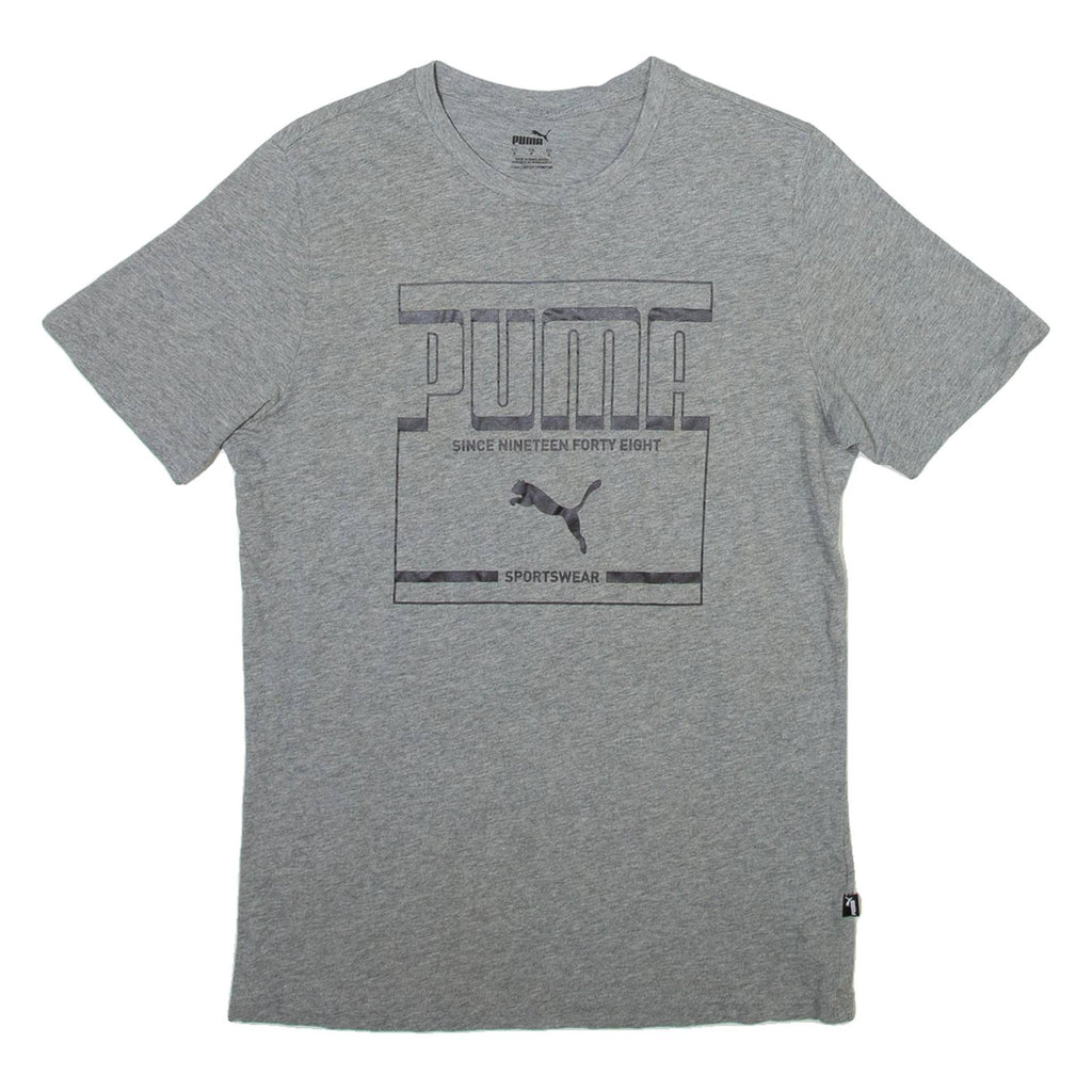 PUMA Mens T-Shirt Grey S