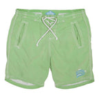 SUPERDRY Mens Light Green Casual Cotton Blend Swimming Shorts M W32 Drawstring