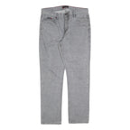 PIERRE CARDIN Mens Jeans Grey Regular Straight Denim Medium W36 L32 Casual