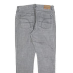 PIERRE CARDIN Mens Jeans Grey Regular Straight Denim Medium W36 L32 Casual