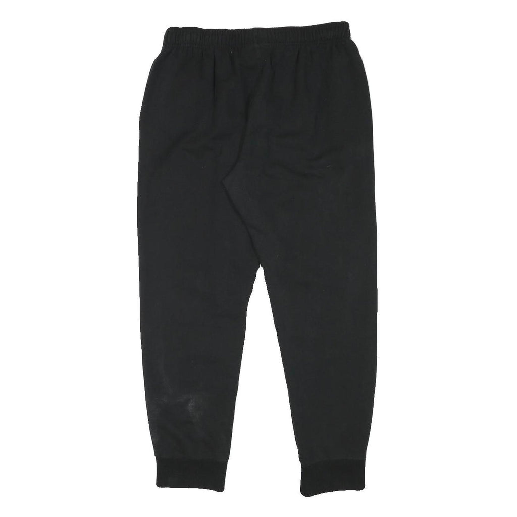 CHAMPION Mens Joggers Black L W28 L27 Slim Tapered Cotton Blend Casual