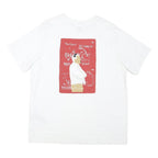LEVI'S Mens White XL Graphic T-Shirt Short Sleeve Crew Neck Sports Style