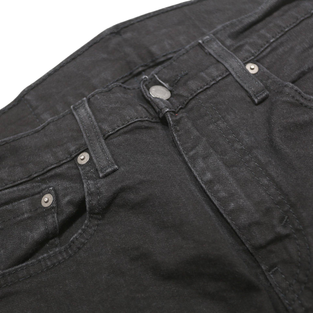 LEVI'S 512 Tapered Mens Jeans Black Slim Tapered Denim Dark W30 L29 Zip