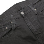 LEVI'S 512 Tapered Mens Jeans Black Slim Tapered Denim Dark W30 L29 Zip