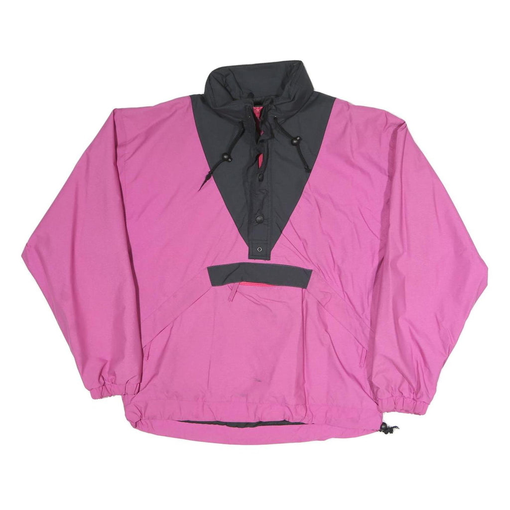 MAMMUT Womens Pink & Black Outdoor Jacket XL Polyester Blend Anorak Zip Casual