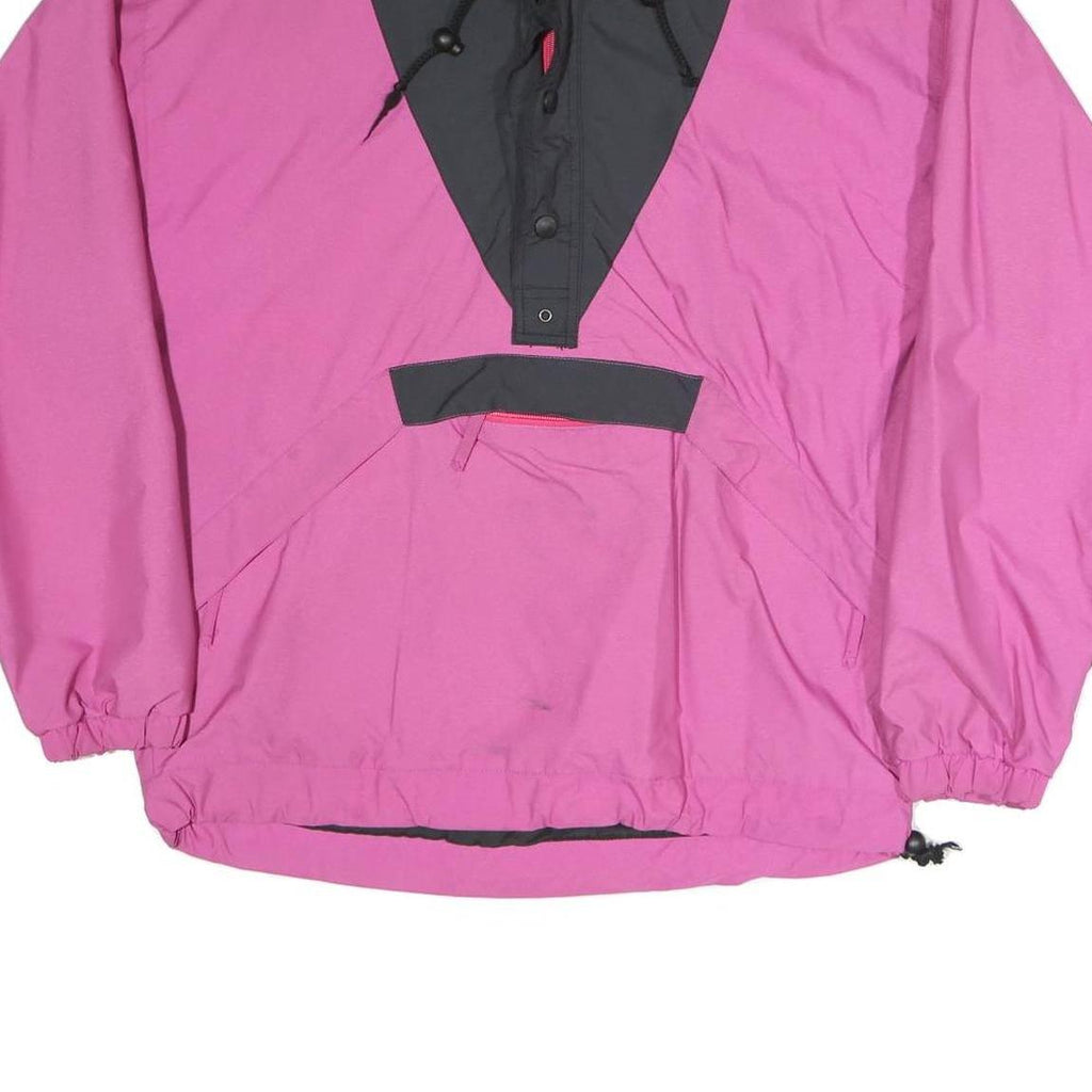 MAMMUT Womens Pink & Black Outdoor Jacket XL Polyester Blend Anorak Zip Casual