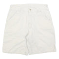 CARHARTT Mens Shorts White Casual Cotton Blend M W31 Workwear Pockets