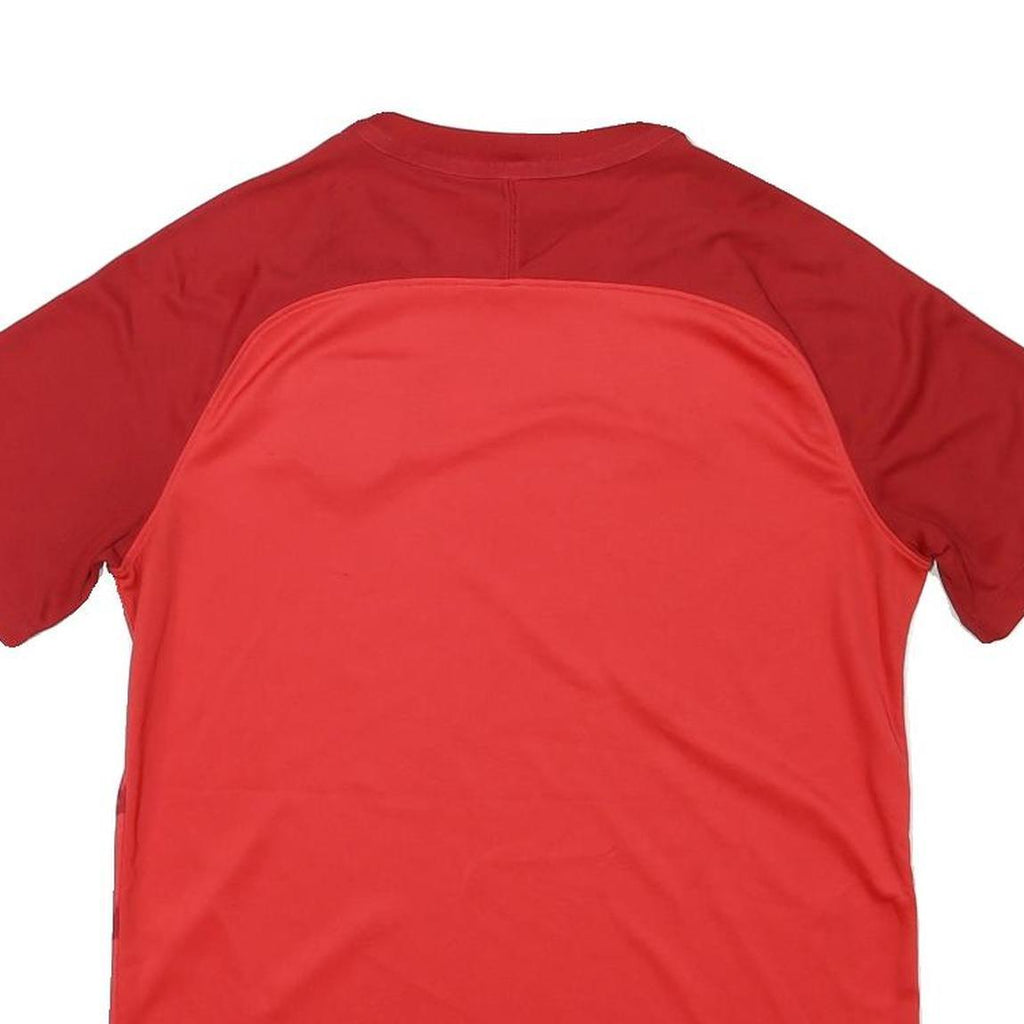 NIKE Mens Red USA Graphic T-Shirt S Short Sleeve Crew Neck Sports