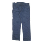 LEVI'S 513 Mens Jeans Blue Regular Straight Denim Medium W36 L32 Classic Style