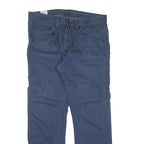 LEVI'S 513 Mens Jeans Blue Regular Straight Denim Medium W36 L32 Classic Style