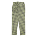 ELLE ET LYI Womens Regular Fit Black & Yellow Checked Trousers W30 L32 Stylish