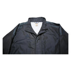 ADIDAS Mens Black & Navy Zip Up Sports Jacket L Polyester Blend Track Top
