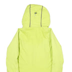 SALOMON Womens Yellow Jacket S Polyester Zip Hooded Plain Outdoor Winter