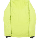 SALOMON Womens Yellow Jacket S Polyester Zip Hooded Plain Outdoor Winter