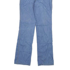 DADDYS MONEY Womens Jeans Blue Regular Straight Denim W24 L31 Buckled Pockets