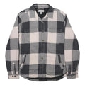 CARHARTT Womens Grey & Cream Check Shirt M Casual Durable Soft Cotton Blend