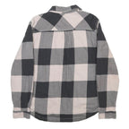 CARHARTT Womens Grey & Cream Check Shirt M Casual Durable Soft Cotton Blend