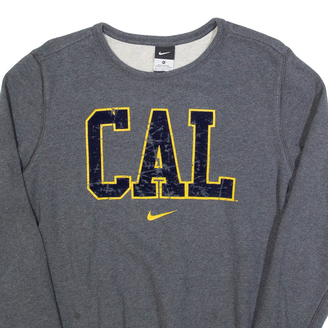 NIKE Womens Sweatshirt Grey XL