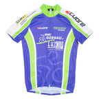 Cycling Mens Jersey Blue 1/2 Zip XS