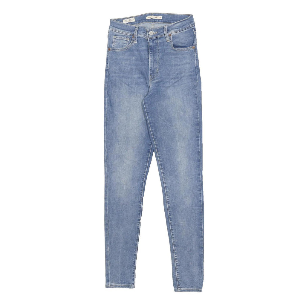 LEVI'S Big E Womens Jeans Blue Slim Skinny Denim Medium W26 L30 Zip