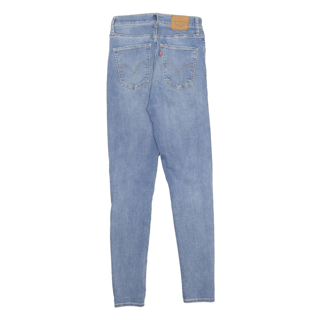 LEVI'S Big E Womens Jeans Blue Slim Skinny Denim Medium W26 L30 Zip