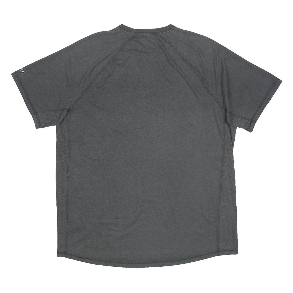 CARHARTT Mens Black T-Shirt L Short Sleeve Crew Neck Pocket Polyester Blend