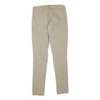 DICKIES Womens Regular Fit Beige Trousers W28 L32 Straight Cotton Blend Zip
