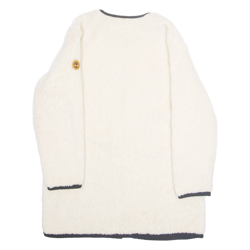 TIMBERLAND Womens Fleece Jacket Cream S