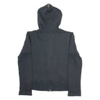 JUCY COUTURE Womens Black Hoodie Full Zip S