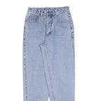 TEDDYS Womens Jeans Blue Regular Straight Denim Light W25 L30 Classic Fit