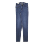 LEVI'S 721 Womens Slim Skinny Denim Medium W27 L32 Zip Cotton Blend Jeans