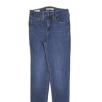 LEVI'S 721 Womens Slim Skinny Denim Medium W27 L32 Zip Cotton Blend Jeans