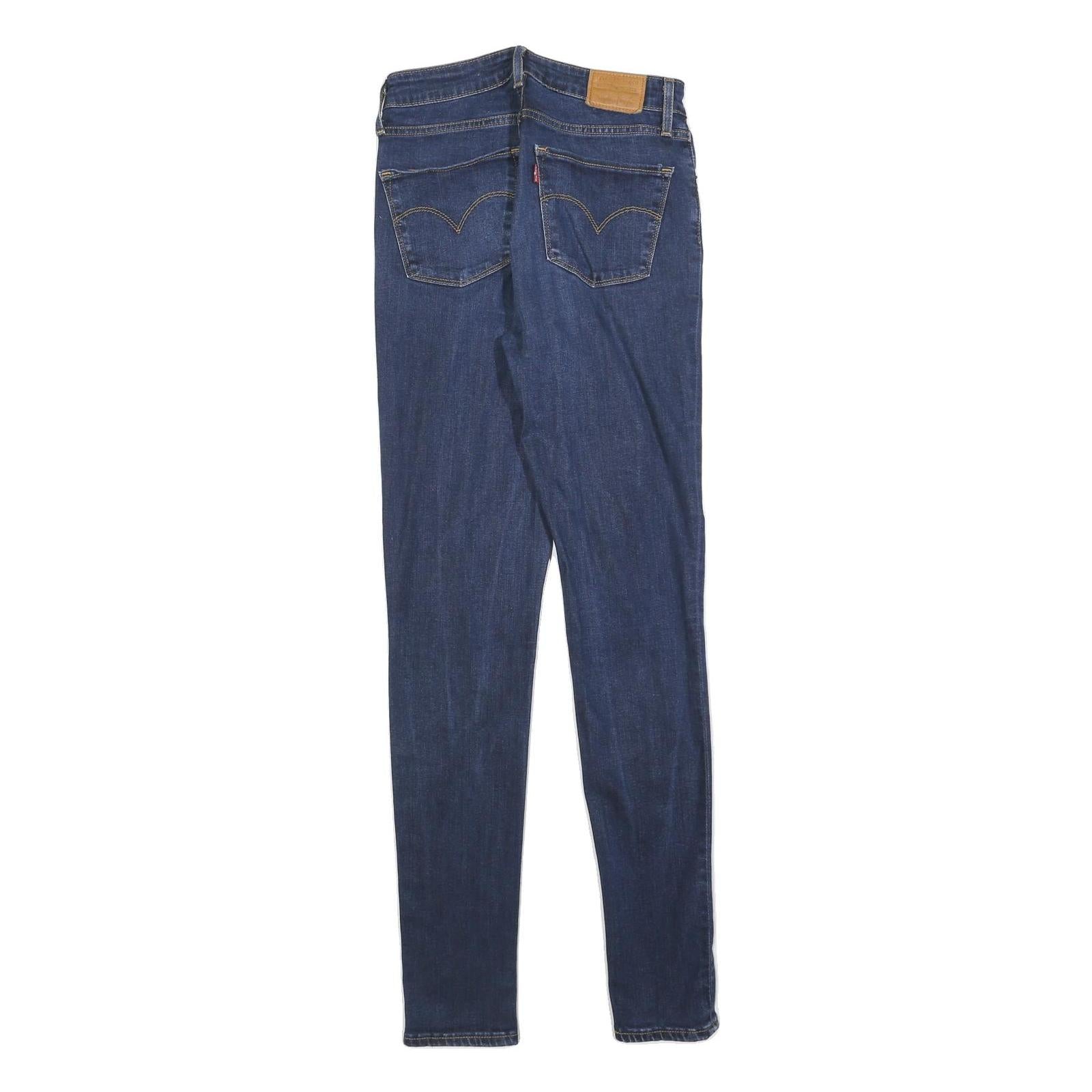 LEVI'S 721 Womens Slim Skinny Denim Medium W27 L32 Zip Cotton Blend Jeans