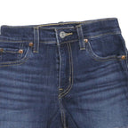 LEVI'S Womens Denim Blue Cut-Off Shorts XXS W23 Raw Hem Casual