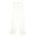 I.AM.GIA Holly Pant Womens White Regular Straight Trousers W25 L33 Side Lace