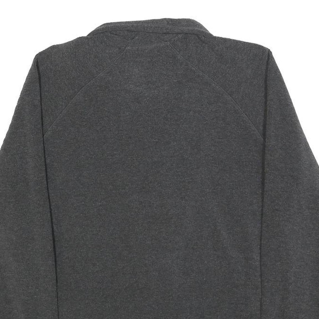 CALVIN KLEIN PERFORMANCE Womens Grey Zip Jacket L Polyester Plain Fitness