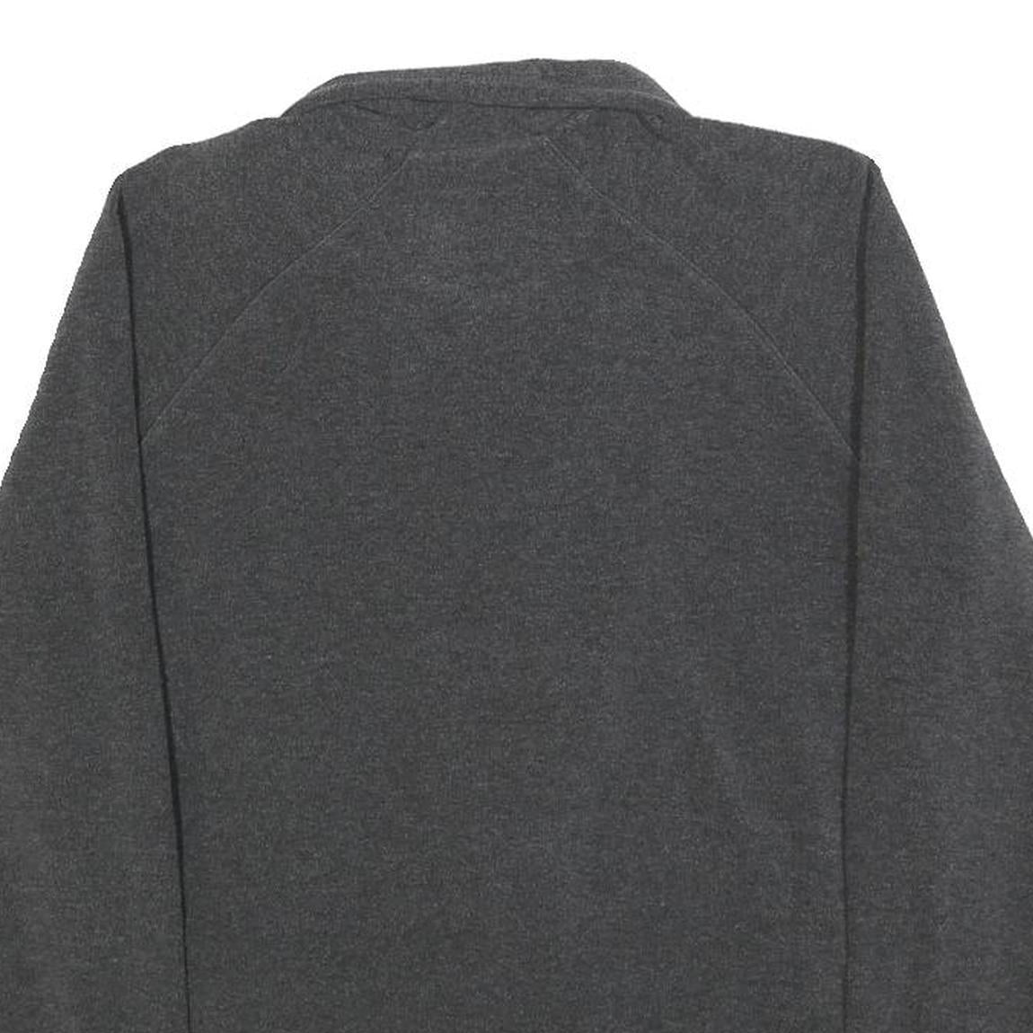 CALVIN KLEIN PERFORMANCE Womens Grey Zip Jacket L Polyester Plain Fitness