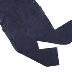 CARHARTT Womens Navy Blue Lined Dungarees Regular Cotton Blend XL W42 L29