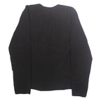 Womens Blazer Jacket Black Velvet M