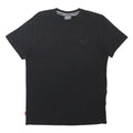 SUPERDRY Mens Black Graphic T-Shirt XL Short Sleeve Crew Neck Cotton Blend
