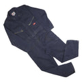 DICKIES Mens Blue Dungarees Regular Cotton Blend Plain Size L W36 L30 Workwear