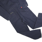 DICKIES Mens Blue Dungarees Regular Cotton Blend Plain Size L W36 L30 Workwear