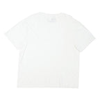 DICKIES Mens White Classic T-Shirt L Short Sleeve Crew Neck Plain Essential