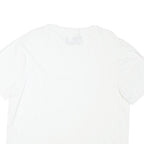 DICKIES Mens White Classic T-Shirt L Short Sleeve Crew Neck Plain Essential